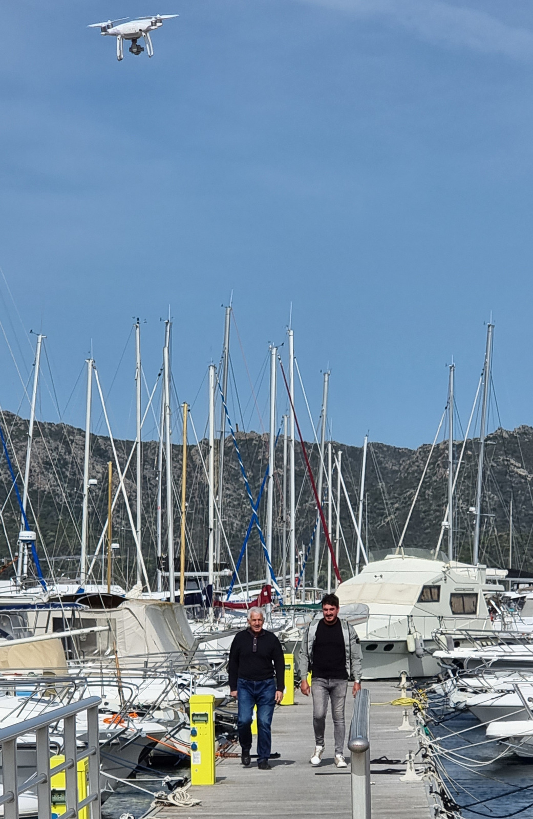 Tournage port vue de drone (1)