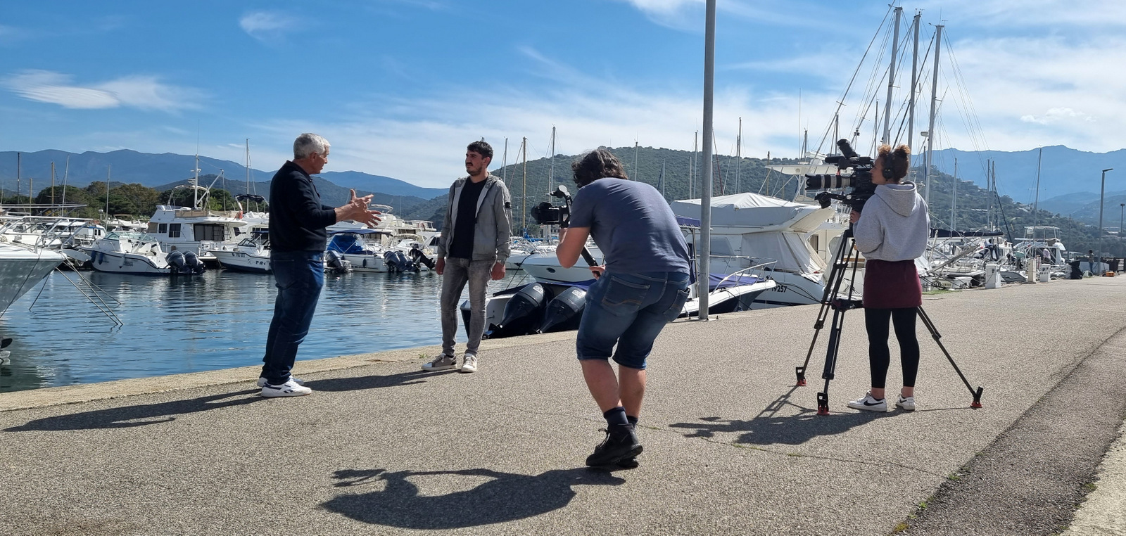 Tournage sur le port (4)