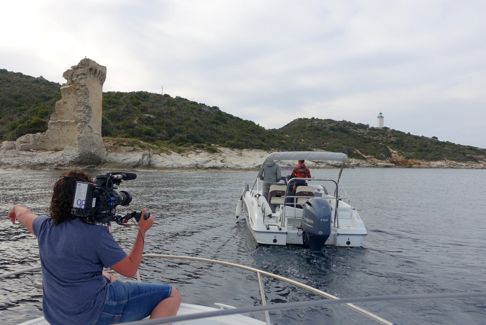 Tournage tour de la Mortella (13)