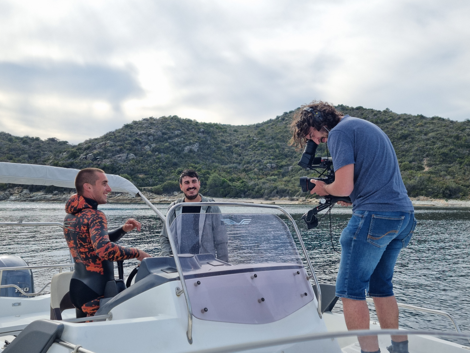 Tournage tour de la Mortella (9)